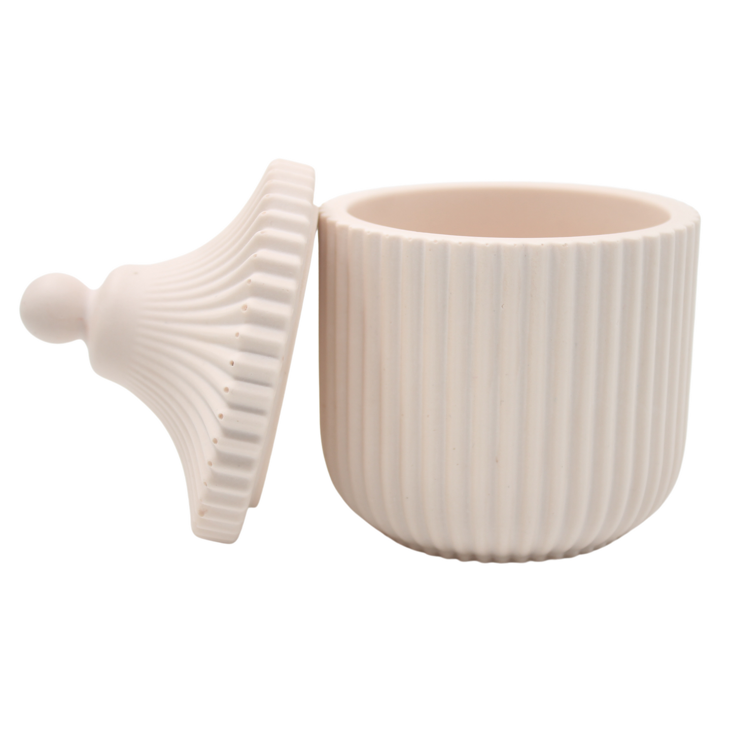 Jar - Ribbed Large