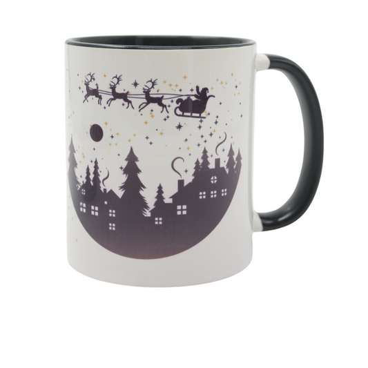 Starry Sleigh Christmas Mug