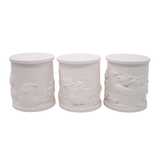 Christmas Jars - Set of 3 Jars