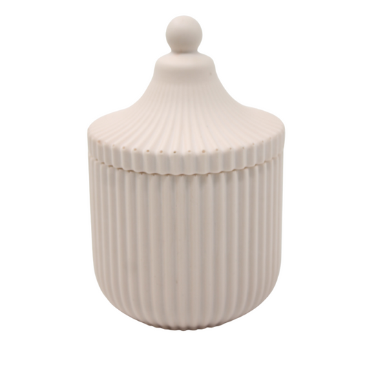 Jar - Ribbed Large