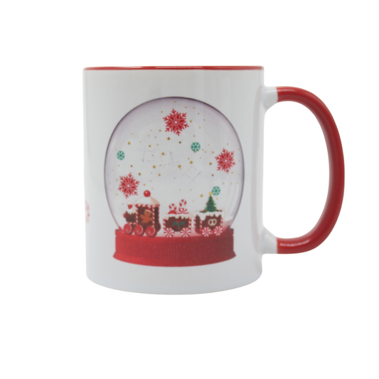 Snow Globe Christmas Mug