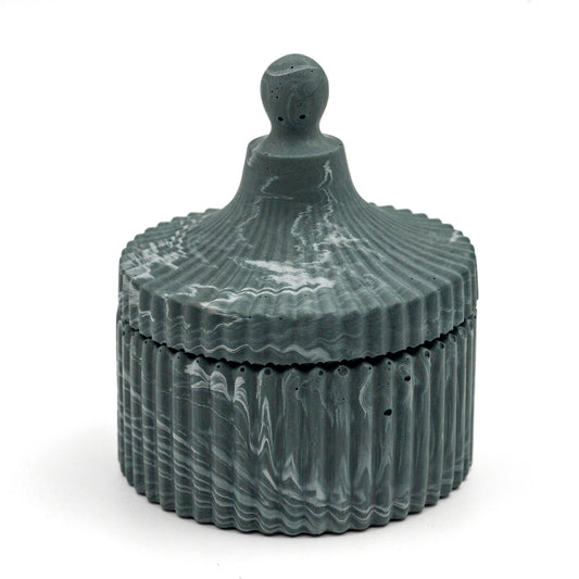 Jar - Ribbed Small